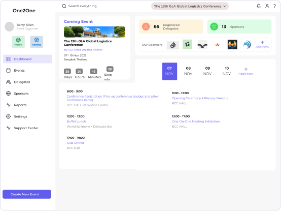 Event Organizer Dashboard